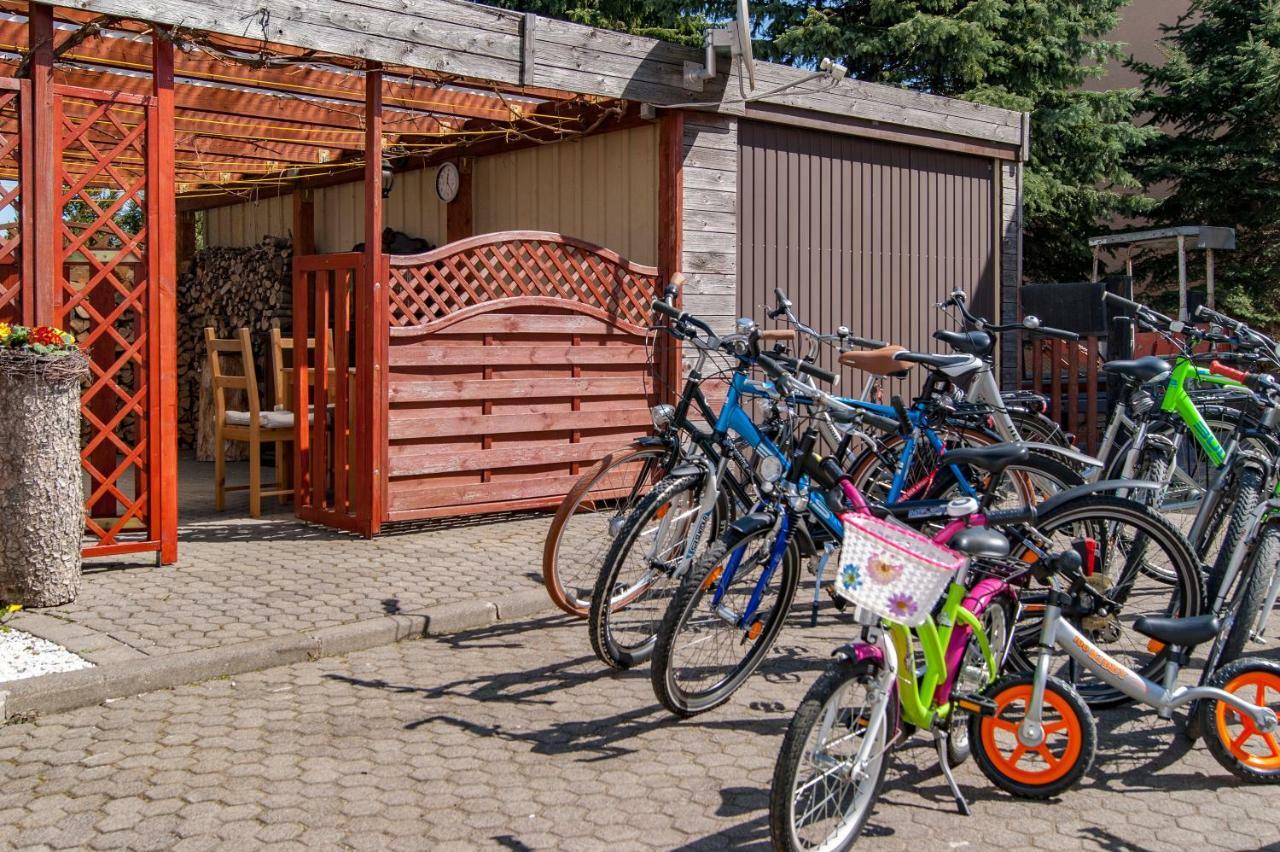 Dreiseitenhof Ferienwohnung Künzel Tharandt Exterior foto